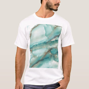 Camiseta Mármol Multicolor: Efecto sólo de vidrio.