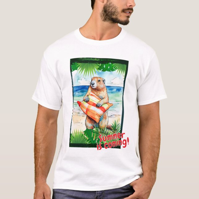 Camiseta Marmot "¡El verano se acerca!" (Anverso)
