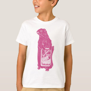 Camiseta Marmot Groundhog comiendo sardinas