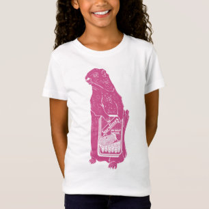 Camiseta Marmot Groundhog comiendo sardinas