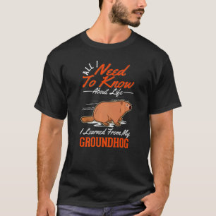 Camiseta Marmot Woodchuck Groundhog