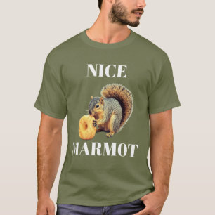 Camiseta Marmota agradable