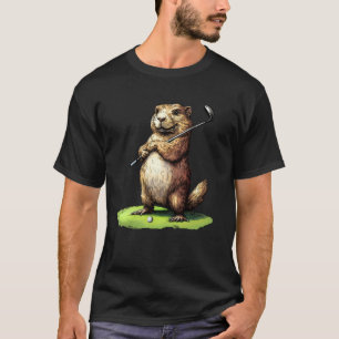 Camiseta Marmota de los golfistas