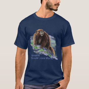 Camiseta Marmota de Vancouver en peligro de extinción