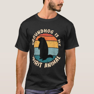 Camiseta Marmota Es Mi Animal Espiritual Divertida Marmota