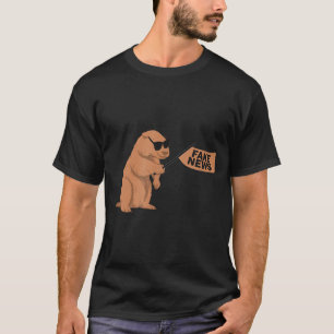 Camiseta Marmota Influencer de Noticias Falsas en Redes Soc