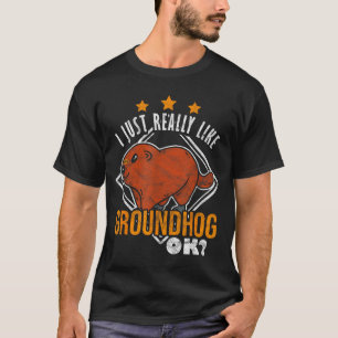 Camiseta Marmota Me Gusta Mucho La Marmota Ok _2