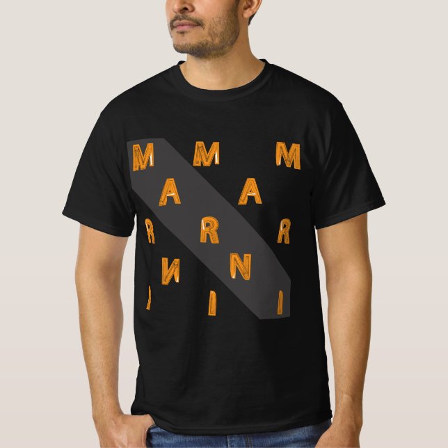 Camiseta Marni Rótulo (Anverso)