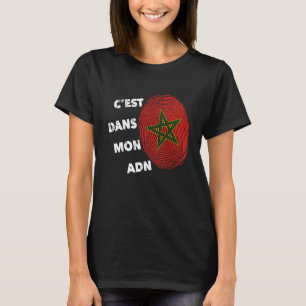 Camiseta Maroc C'est Dans Mon Y Morocco Fier Marruecos En M