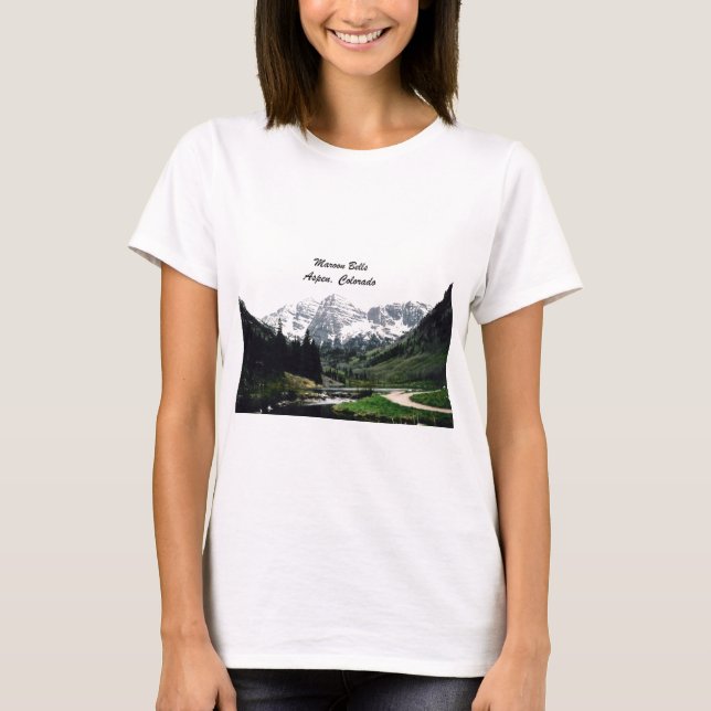 Camiseta Maroon Bells (Anverso)