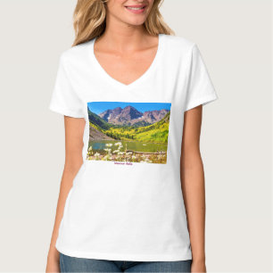 Camiseta Maroon Bells en Aspen Colorado