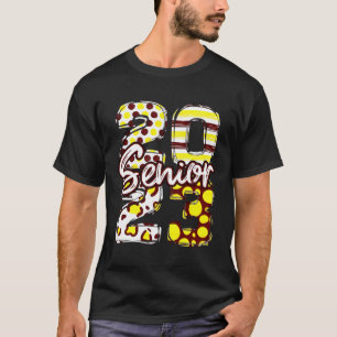 Camiseta Maroon Y Gold Senior 2023 Graduation Senior Clas