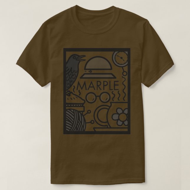 Camiseta Marple (Diseño del anverso)