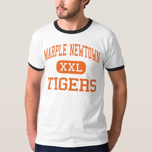 Camiseta Marple Newtown - tigres - alto - cuadrado de (Anverso)