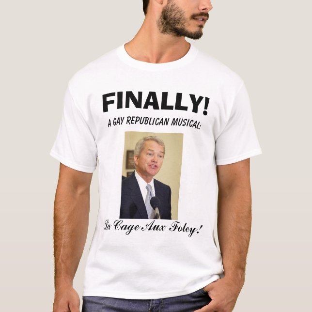 Camiseta ¡marque el foley, FINALMENTE! , un Musical (Anverso)