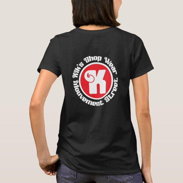 Camiseta marque kik's (Reverso)