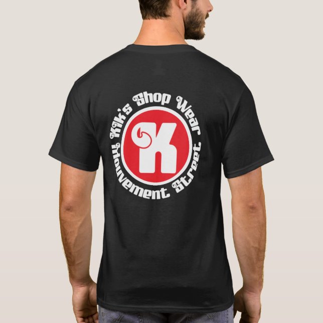 Camiseta marque kik's (Reverso)