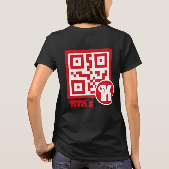 Camiseta marque kik's (Reverso)