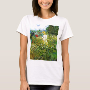 Camiseta Marquerite Gachet en el jardín, Vincent van Gogh.