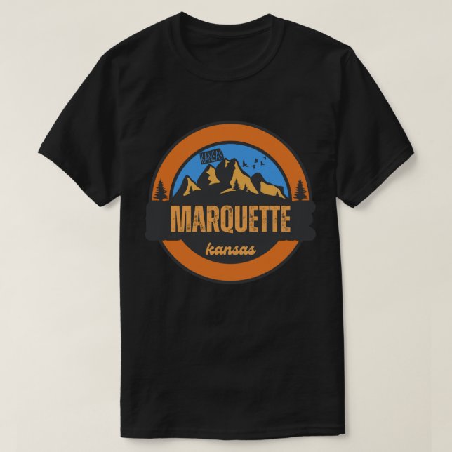 Camiseta Marquette, Kansas (Diseño del anverso)