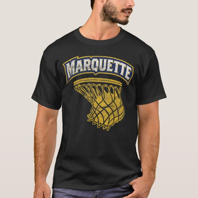 Camiseta Marquette University Golden Eagles Basketball (Anverso)