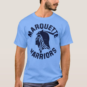 Camiseta Marquette Warriors Navy Kids Long Sleeve TShirt