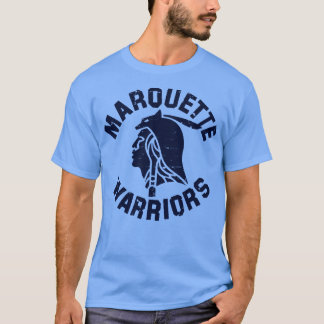 Camiseta Marquette Warriors Navy Kids Long Sleeve TShirt