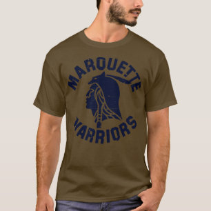 Camiseta Marquette Warriors Navy Long Sleeve TShirt