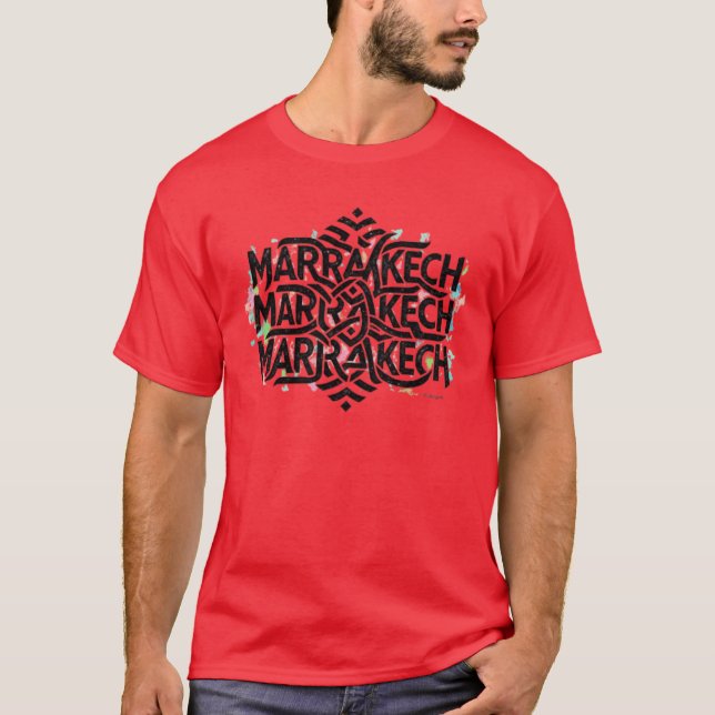 Camiseta Marrakech: Joya de Marruecos (Anverso)