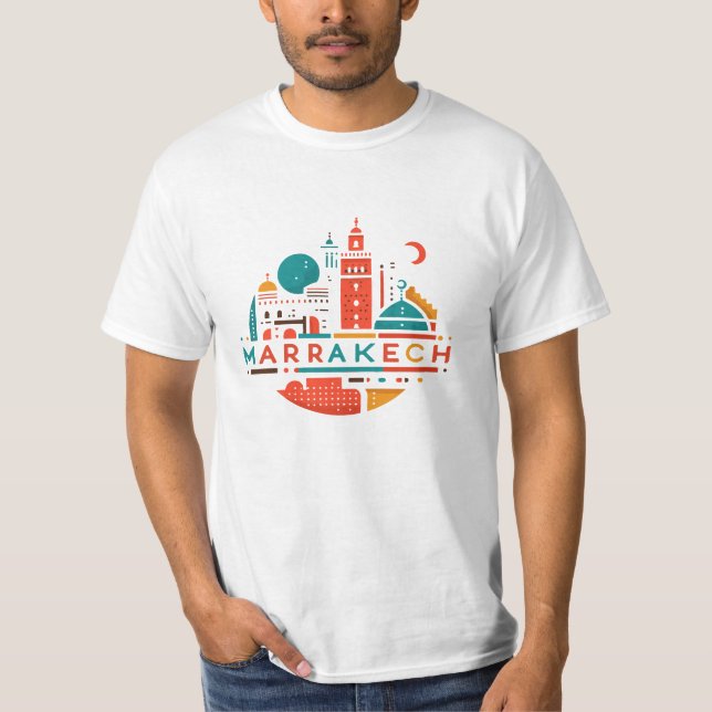 Camiseta Marrakech - Maroc (Anverso)