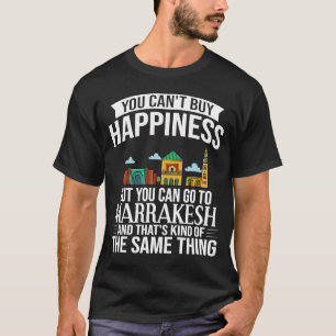 Camiseta Marrakesh Marruecos City Skline Map Viaje 1
