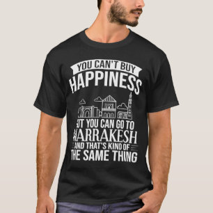 Camiseta Marrakesh Marruecos City Skline Map Viajes 2