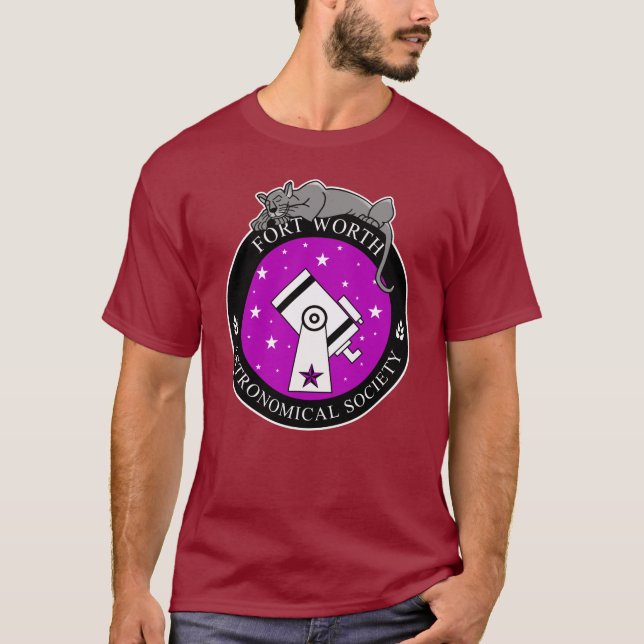 Camiseta Marrón con logo oficial masculino (Anverso)