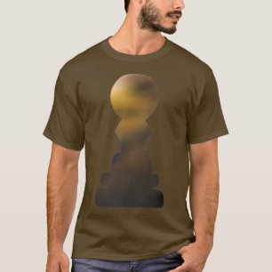 Camiseta Marrón de ajedrez