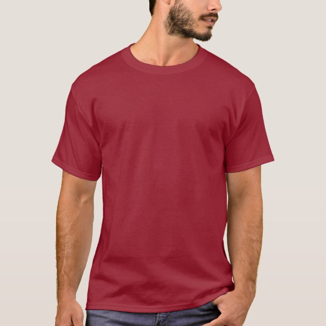 Camiseta Marrón de Moda Personalizada (Anverso)
