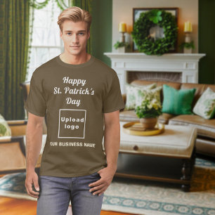 Camiseta marrón de negocios para el Día de San Pat