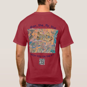 Camiseta Marrón Hombre Wings of Gold