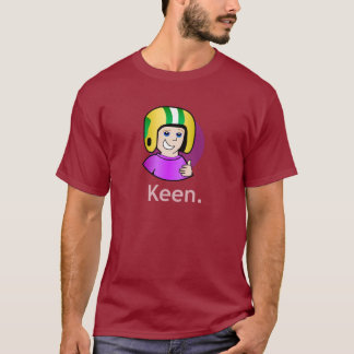 Camiseta marrón oscura de comandante Keen Hombre