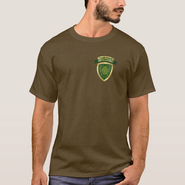 Camiseta marrón TFI (Anverso)