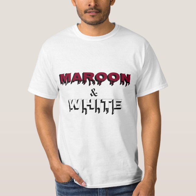 Camiseta Marrón y blanco (Anverso)