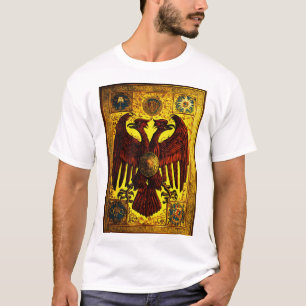 Camiseta "Marrón y Orgullo: Saltando con el águila mexicana