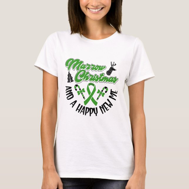Camiseta Marrow Christmas And A Happy New Me - Stem Cell Ch (Anverso)