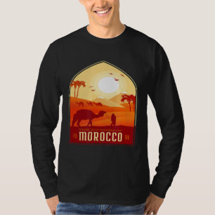 Camiseta Marruecos Amor África Sol Camellos