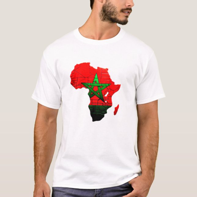 Camiseta Marruecos: El corazón de África (Anverso)