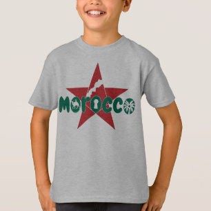 Camiseta Marruecos es identidad, transmitido con orgullo