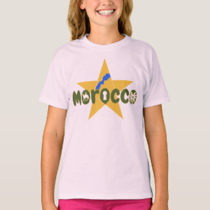 Camiseta Marruecos es identidad, transmitido con orgullo