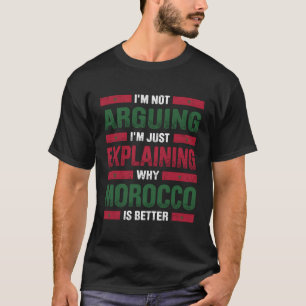 Camiseta Marruecos: Las raíces marroquíes de la herencia ma