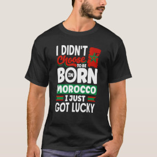 Camiseta Marruecos Marroquí Bandera de Marruecos Me Acabo d