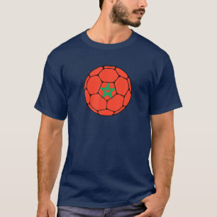 Camiseta Marruecos: Partidario de equipo de fútbol Marrueco