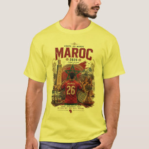 Camiseta Marruecos por Siempre: Copa Mundial 2026